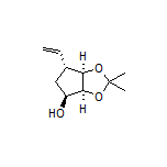 (3aS,4S,6R,6aR)-2,2-Dimethyl-6-vinyltetrahydro-3aH-cyclopenta[d][1,3]dioxol-4-ol