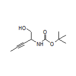 2-(Boc-amino)-3-pentyn-1-ol