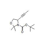 3-Boc-2,2-dimethyl-4-(prop-1-yn-1-yl)oxazolidine