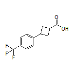 3-[4-(Trifluoromethyl)phenyl]cyclobutanecarboxylic Acid