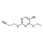 5-Bromo-2-(but-3-yn-1-yloxy)-4-ethoxypyrimidine