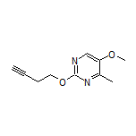 2-(But-3-yn-1-yloxy)-5-methoxy-4-methylpyrimidine