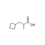 3-Cyclobutyl-2-methylpropanoic Acid