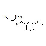 3-(Chloromethyl)-5-(3-methoxyphenyl)-1,2,4-oxadiazole