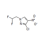 3-Chloro-1-(2,2-difluoroethyl)-4-nitro-1H-pyrazole