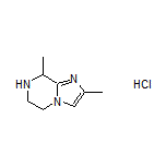 2,8-Dimethyl-5,6,7,8-tetrahydroimidazo[1,2-a]pyrazine Hydrochloride