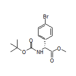 Methyl (R)-2-(Boc-amino)-2-(4-bromophenyl)acetate