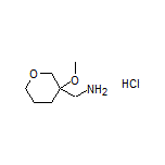 (3-Methoxytetrahydro-2H-pyran-3-yl)methanamine Hydrochloride