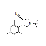 (3R,4S)-1-(tert-Butyl)-4-mesitylpyrrolidine-3-carbonitrile