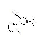 (3R,4S)-1-(tert-Butyl)-4-(2-iodophenyl)pyrrolidine-3-carbonitrile