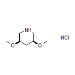 (3R,5S)-3,5-Dimethoxypiperidine Hydrochloride