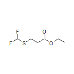 Ethyl 3-[(Difluoromethyl)thio]propanoate