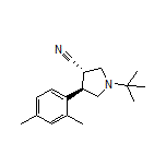 (3S,4R)-1-(tert-Butyl)-4-(2,4-dimethylphenyl)pyrrolidine-3-carbonitrile