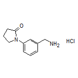 1-[3-(Aminomethyl)phenyl]pyrrolidin-2-one Hydrochloride