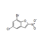 7-Bromo-5-chloro-2-nitrobenzofuran