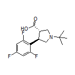 (3S,4R)-1-(tert-Butyl)-4-(2,4,6-trifluorophenyl)pyrrolidine-3-carboxylic Acid