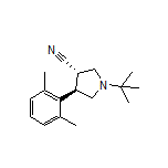 (3S,4R)-1-(tert-Butyl)-4-(2,6-dimethylphenyl)pyrrolidine-3-carbonitrile