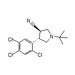 (3R,4S)-1-(tert-Butyl)-4-(2,4,5-trichlorophenyl)pyrrolidine-3-carbonitrile