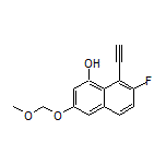 8-Ethynyl-7-fluoro-3-(methoxymethoxy)naphthalen-1-ol