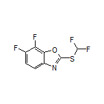 2-[(Difluoromethyl)thio]-6,7-difluorobenzo[d]oxazole