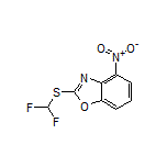 2-[(Difluoromethyl)thio]-4-nitrobenzo[d]oxazole