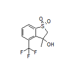 3-Hydroxy-3-methyl-4-(trifluoromethyl)-2,3-dihydrobenzo[b]thiophene 1,1-Dioxide
