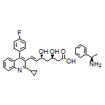 (R)-1-Phenylethanamine (3R,5S,E)-7-(2-Cyclopropyl-4-(4-fluorophenyl)quinolin-3-yl)-3,5-dihydroxy-6-heptenoate