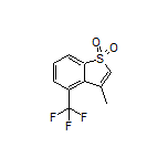 3-Methyl-4-(trifluoromethyl)benzo[b]thiophene 1,1-Dioxide