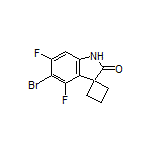 5’-Bromo-4’,6’-difluorospiro[cyclobutane-1,3’-indolin]-2’-one