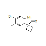 6’-Bromo-5’-methylspiro[cyclobutane-1,3’-indolin]-2’-one