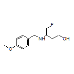 4-Fluoro-3-[(4-methoxybenzyl)amino]-1-butanol