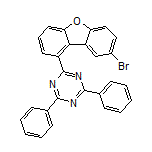 2-(8-Bromodibenzo[b,d]furan-1-yl)-4,6-diphenyl-1,3,5-triazine