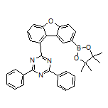 9-(4,6-Diphenyl-1,3,5-triazin-2-yl)dibenzo[b,d]furan-2-boronic Acid Pinacol Ester