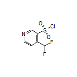 4-(Difluoromethyl)pyridine-3-sulfonyl Chloride