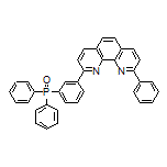 Diphenyl[3-(9-phenyl-1,10-phenanthrolin-2-yl)phenyl]phosphine Oxide
