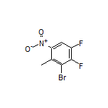 3-Bromo-1,2-difluoro-4-methyl-5-nitrobenzene