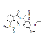 (S)-N-[2-[1-(3-Ethoxy-4-methoxyphenyl)-2-(methylsulfonyl)ethyl]-1,3-dioxoisoindolin-4-yl]-N-nitrosoacetamide