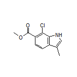 Methyl 7-Chloro-3-methyl-1H-indole-6-carboxylate