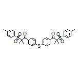 1,1’-[Thiobis(4,1-phenylene)]bis(2-methyl-2-tosyl-1-propanone)