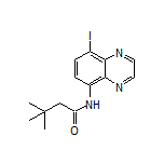 N-(8-Iodo-5-quinoxalinyl)-3,3-dimethylbutanamide