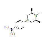 4-[cis-3,4,5-Trimethyl-1-piperazinyl]phenylboronic Acid