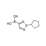 2-Cyclopentyl-2H-1,2,3-triazole-4-boronic Acid