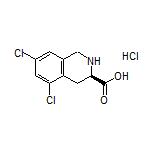 (R)-5,7-Dichloro-1,2,3,4-tetrahydroisoquinoline-3-carboxylic Acid Hydrochloride