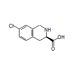 (R)-7-Chloro-1,2,3,4-tetrahydroisoquinoline-3-carboxylic Acid