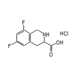 6,8-Difluoro-1,2,3,4-tetrahydroisoquinoline-3-carboxylic Acid Hydrochloride