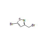 5-Bromo-3-(bromomethyl)isothiazole