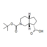 (4aS,7S,7aR)-2-Boc-octahydro-1H-cyclopenta[c]pyridine-7-carboxylic Acid