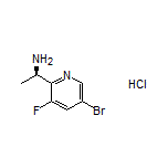 (R)-1-(5-Bromo-3-fluoro-2-pyridyl)ethanamine Hydrochloride