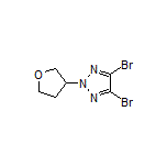 4,5-Dibromo-2-(tetrahydrofuran-3-yl)-2H-1,2,3-triazole