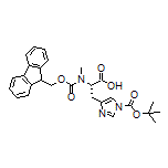(S)-2-[Fmoc-(methyl)amino]-3-(1-Boc-4-imidazolyl)propanoic Acid